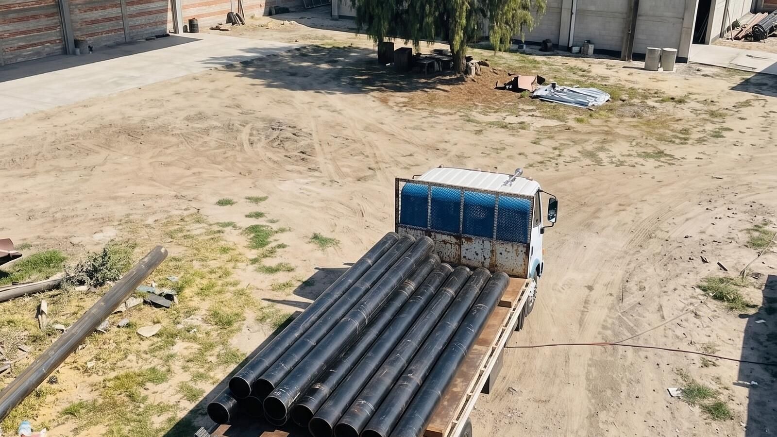 Tubería de acero en existencia